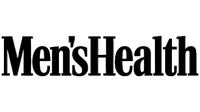 Men's Health logo in black text on a white background